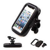 Soporte Holder Funda 360 Celular Gps Moto Bici Impermeable