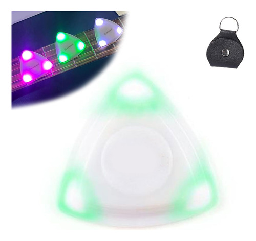 Púa De Guitarra Light Up, Púa De Guitarra Led, Púas De Ukele