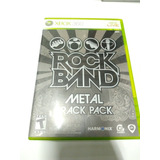  Rock Band Metal Track Pack Para Xbox 360 - Original