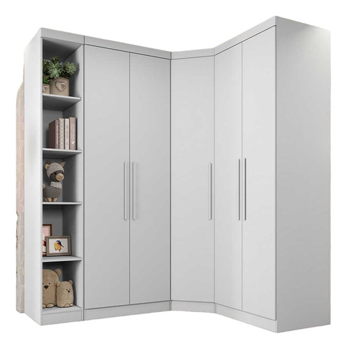 Guarda Roupa Modulado Safira 9 Portas Clic Móveis