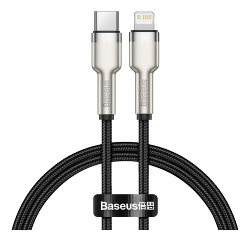  Cable iPhone 2 Metros Usb C Tipo C Lightning Carga Rápida 