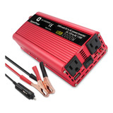 Lvyuan Inversor De Corriente 1000w/2000w (pico) Dc A Ca 12v