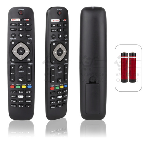 Control Compatible Philips Smart 40pf149 Youtube Y Netflix