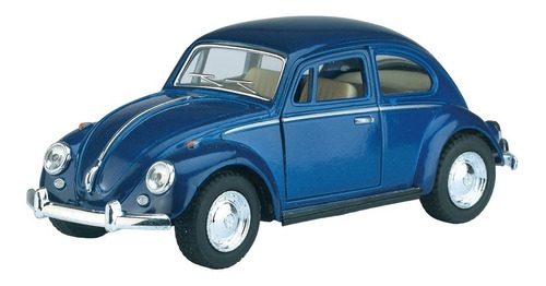 Volkswagen Classical Beetle 1967 Escala 1:32 Kinsmart Azul