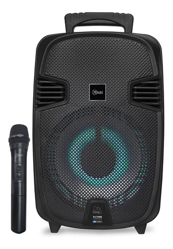 Parlante Bluetooth Karaoke Mlab 60w 8  + 2 Microfonos