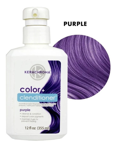 Acondicionador Depositador Color Morado Purple 355ml