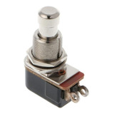  Chave Switch Spst 2 Terminais P/ Pedal De Guitarra Ou Baixo