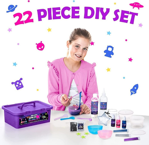 Slime Juguete Kit Niño Niña Colores Fiesta Diversion