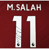 Jersey Autografiado Mohamed Salah Liverpool New Balance 2019