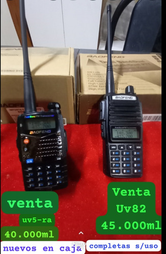 Combo De Handy Bauofeng...av-5ra....uv-82