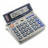 Calculadora De Mesa Elgin 12 Dígitos Mv-4121 Mv4121 Cinza