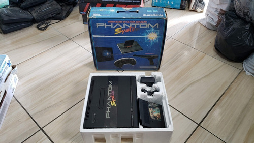 Phantom System Na Caixa Com 2 Controles + Cartucho 103 In 1