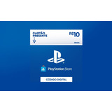 R$10 Playstation Store Brasil- Cartão Presente Digital 