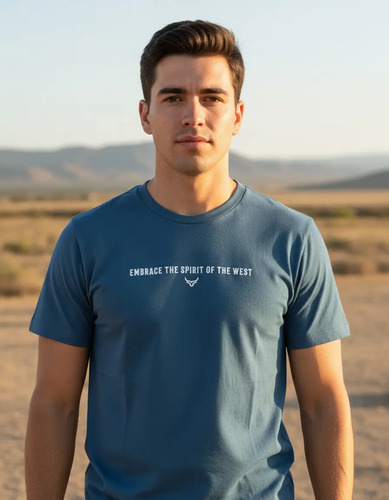 Playera Casual Vaquera Ranch & Corral Con Estampados