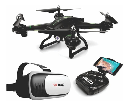 Drone Wifi S5 Camara Hd 2.4 Ghz + Gafas Realidad Virtual Box