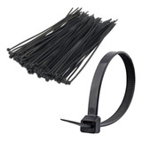 Abraçadeira De Nylon Enforca Gato 25cm X 3,6mm Preta 100 Uni