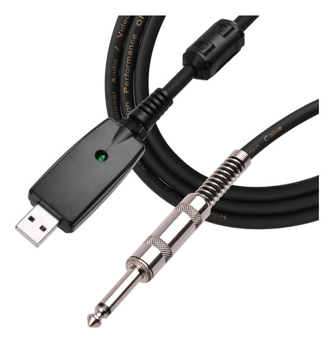 Cable De Audio. Cable Eléctrico De 35 Mm (1/4 Pulgadas) Para
