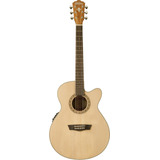 Washburn Harvest - Guitarra Acustica Electrica De 6 Cuerdas,