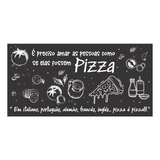 Adesivo Papel Parede Pizza Lanche Restaurante Itália Pp19