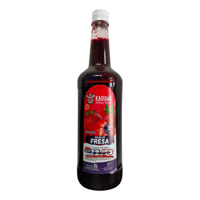 Concentrado Pulpa Fresa Mixer Frappe Smothie 1 Lt