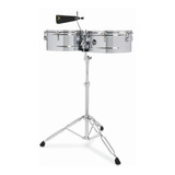 Timbale Lp Lpa256 Aspire 13'' + 14'' C/ Suporte E Cowbell