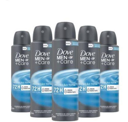 Dove Antitranspirante Proteção Total 150ml Kit C/3