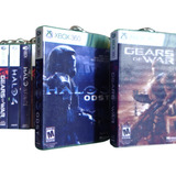 Paquete De 3 Llaveros Estuche Xbox Halo Odst, Halo 4