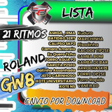 21 Ritmos Roland Gw8 Prelude G70