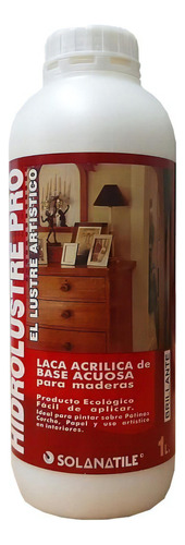 Hidrolustre Pro 1 Litro Lustre Acrílico Acabado Satinado