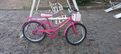Bicicleta Monark Brisa Antiga Rosa