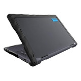 Estuche Gumdrop Droptech Para Hp Chrombeook X360 -negro