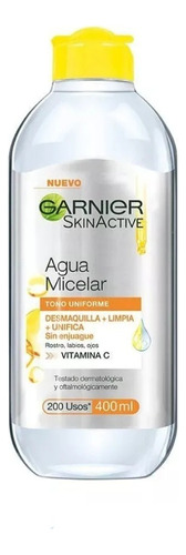 Agua Micelar Express Aclara Con Vitamina C 400ml Garnier