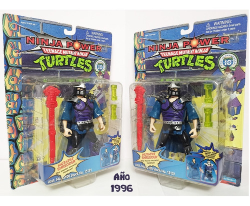 Mutatin Shredder Tortugas Ninja Año 1996 Vintage Original