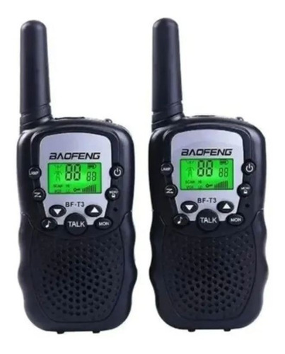 Set Walkie Talkie Baofeng Bf-t3 Portátil 22canales 3km