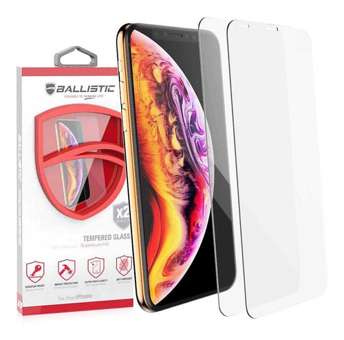 Mica Vidrio Ballistic Para iPhone 11 Pro Max E iPhone XS Max