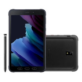 Tablet 8  Android 10 64gb Samsung Galaxy Active 3 4g Preto