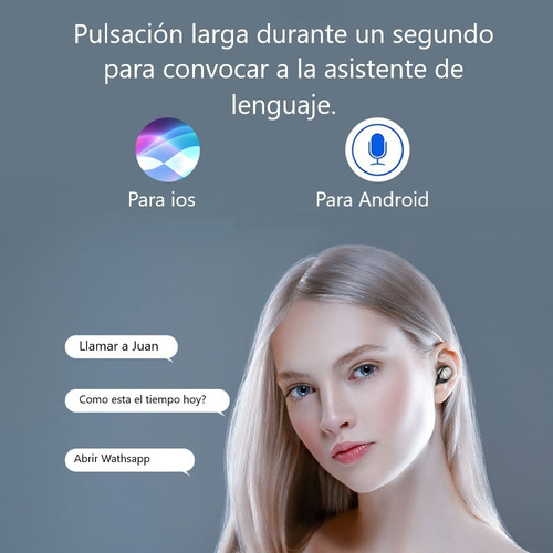 Auriculares Inalámbricos In-ear Tws F9 Bluetooth 5.3