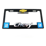  Portaplacas Premium  Chevy  Juego 2 Piezas