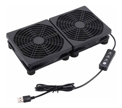 Ventiladores De Pc Con Doble Alimentación Usb De 4.724 in, 5