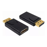 Adaptador Displayport Para Hdmi Conversor 4k 60hz Tv Monitor