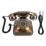 Wx-3011 Teléfono Retro Con Cable De Escritorio Vintage Teléf