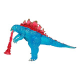 Figura Juguete Monstruo Godzilla Azul/rojo Con Luz