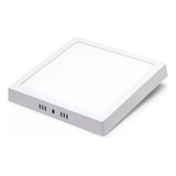 1x Foco Led 24w Panel Cuadrado Sobrepuesto Interior Cocina