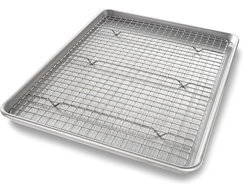 Usa 1606cr Pan Bakeware - Juego De Charola Para Hornear Y Ba