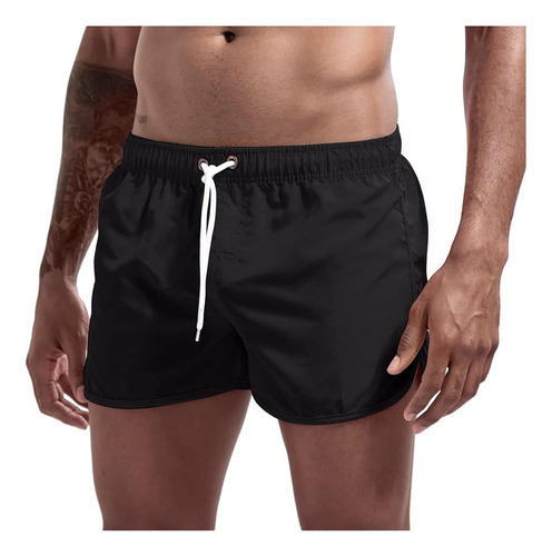 2pz Short Corto Deportivo Gym Cómodo Elástico Para Hombre