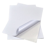 Papel Adhesivo Sticker Pegatina Imprimible A4 50h Glossy