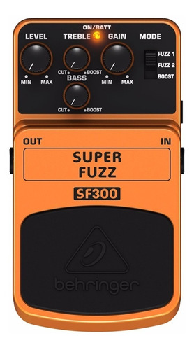 Behringer Sf-300 Pedal Super Fuzz Totalmente Nuevo