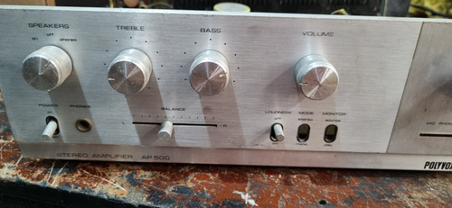 Amplificador Polyvox Ap-500 ( Sucata Pra Tirar Peças Ok)