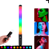 Bastão Luz Led Preenchimento Rgb Controle Remoto P/ Vídeo