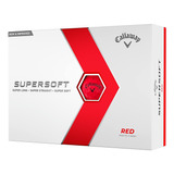Kaddygolf Pelotas Golf Callaway Supersoft - Caja X 12 - Roja